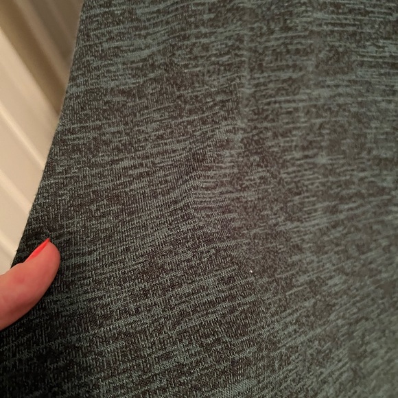 Wilfred Free Lorelei Scoop Neck Dress in Heathered Forest Green - Picture 4 of 10